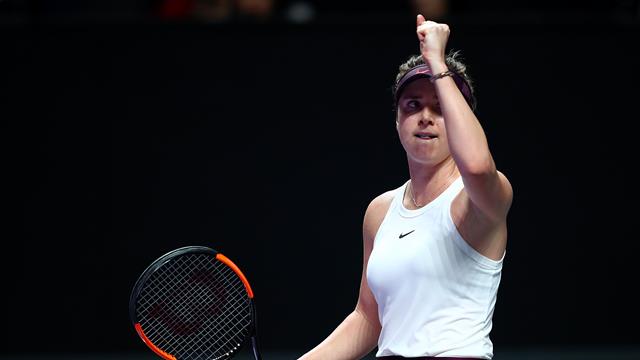 Bianca Andreescu, infortunio e ritiro dal torneo. Svitolina in semifinale