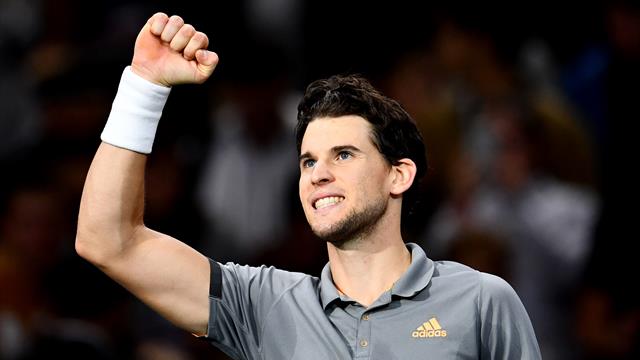 Au bout d'un long bras de fer, Thiem franchit l'obstacle Raonic Au bout d'un long bras de fer, Thiem franchit l'obstacle Raonic