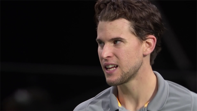 Thiem vince la battaglia con Raonic e conquista gli ottavi Thiem vince la battaglia con Raonic e conquista gli ottavi