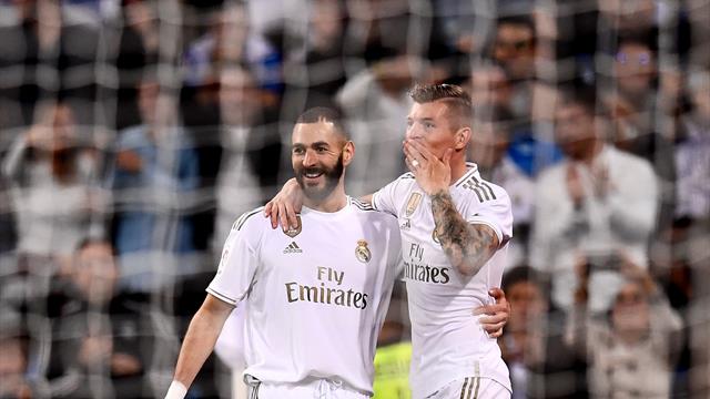 Goleada del Real Madrid: 5-0 al Leganés, è -1 dal Barcellona