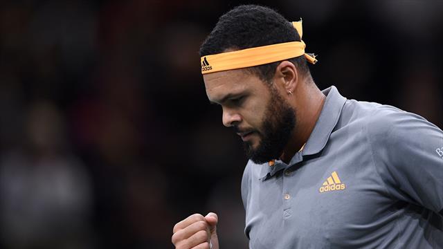 Un bon Tsonga s'offre Berrettini et dégage la voie vers le Masters à Monfils
