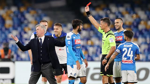 Nach Platzverweis gegen Bergamo: Napoli-Coach Ancelotti gesperrt