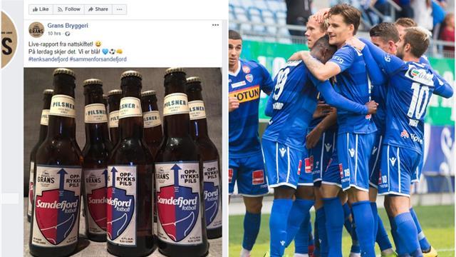 Har allerede lansert opprykksøl: – Tror Brann har et lager med gulløl stående