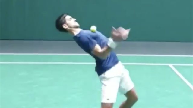 Wer zeigt den besseren Move? Djokovic nimmt die Zlatan-Challenge an