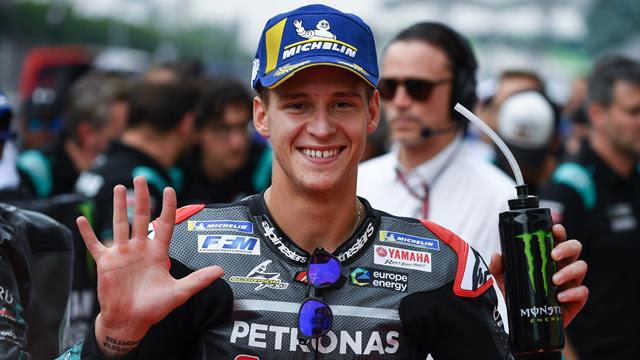 "J'ai fait le bon choix" : Quartararo savoure déjà sa superbe saison