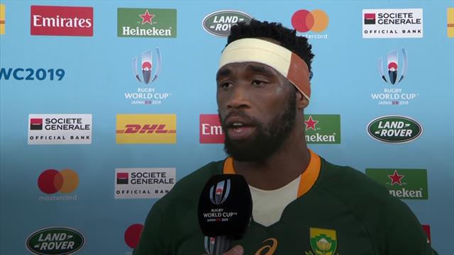 Siya Kolisi: "Più forti delle difficoltà. Abbiamo dimostrato al mondo di cosa è capace il Sudafrica" Siya Kolisi: "Più forti delle difficoltà. Abbiamo dimostrato al mondo di cosa è capace il Sudafrica"