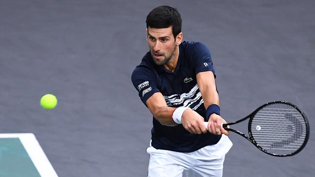 Deux rallyes surhumains pour s'offrir le set : Djokovic est un mur Deux rallyes surhumains pour s'offrir le set : Djokovic est un mur