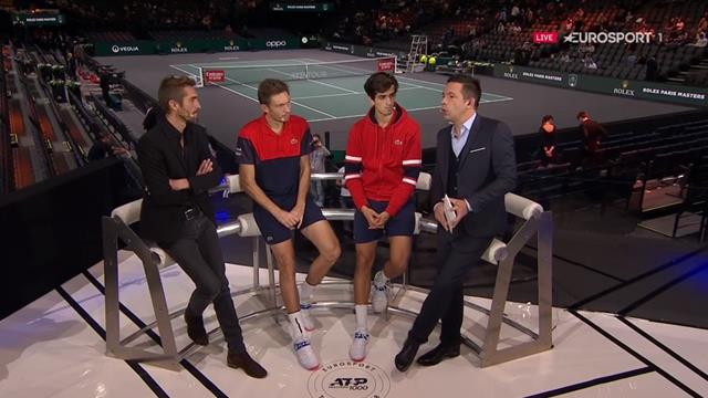 Herbert et Mahut en finale de Bercy pour "compléter leur collection" Herbert et Mahut en finale de Bercy pour "compléter leur collection"