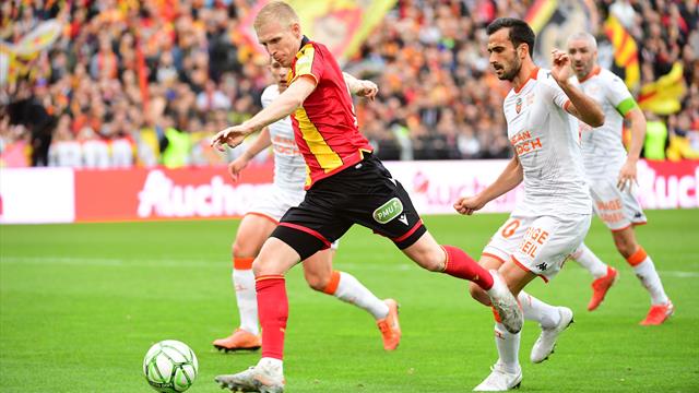 Deux de chute pour Lorient, Lens rejoint Ajaccio et Troyes en tête