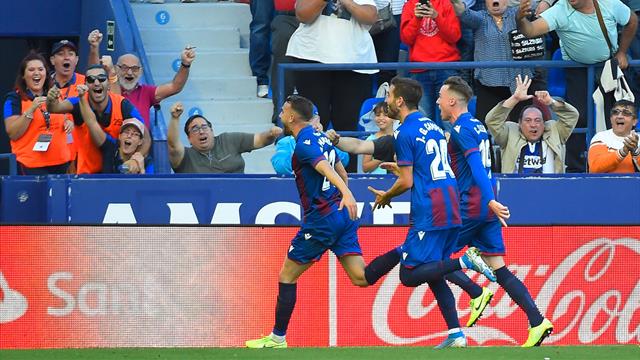 Barcellona choc! Il Levante ribalta i blaugrana in 8 minuti e vince 3-1; vetta a rischio