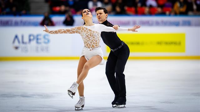 Internationaux De France 2019: eroici Guignard-Fabbri, terzi nonostante l'infortunio