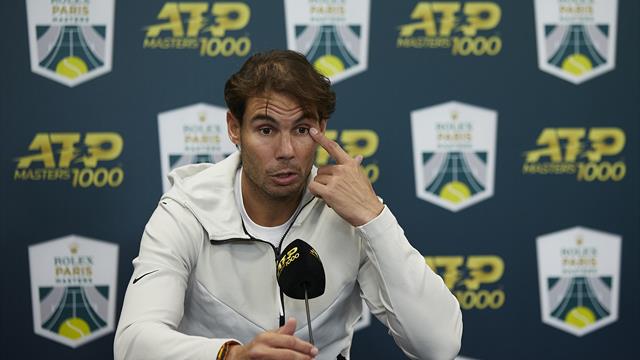 ‘Super sad moment’ - Nadal forced to withdraw from Paris Masters semi-final ‘Super sad moment’ - Nadal forced to withdraw from Paris Masters semi-final
