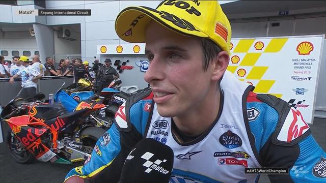 Moto2 | De wereldkampioen Alex Marquez aan het woord Moto2 | De wereldkampioen Alex Marquez aan het woord