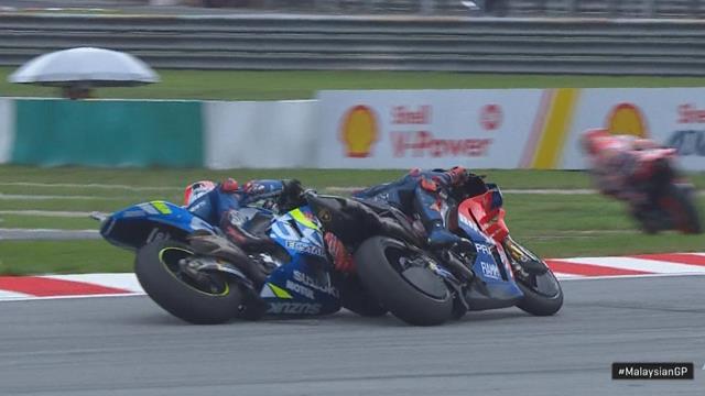 MotoGP | Weer een moment tussen Rins en Miller MotoGP | Weer een moment tussen Rins en Miller