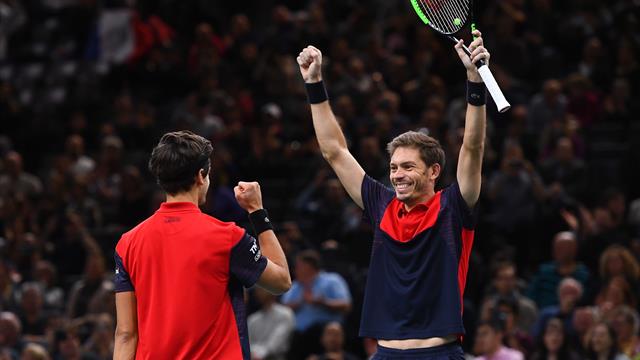 Nouveau titre pour la paire Mahut-Herbert, le premier à Bercy