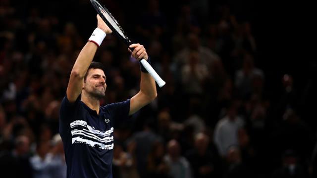 Djokovic retrouve le trône de Bercy