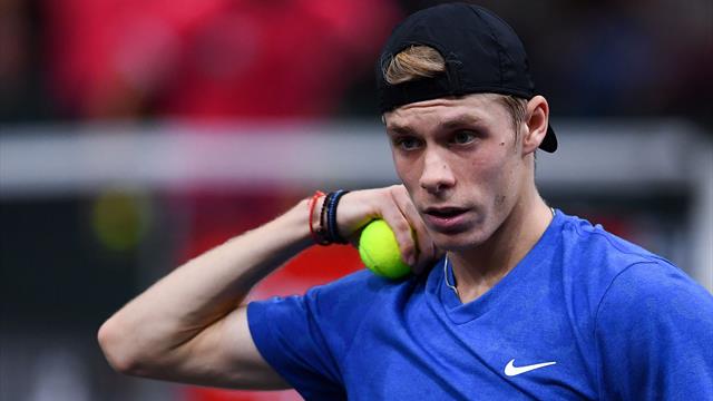 Shapovalov : "Je suis à peu près sûr qu'il a servi 103% de premières au premier set…"