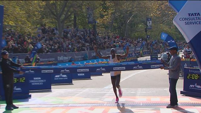 New York Marathon - men and women's finishes New York Marathon - men and women's finishes