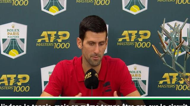 Djokovic : ''Vous allez me voir encore pas mal de temps'' Djokovic : ''Vous allez me voir encore pas mal de temps''