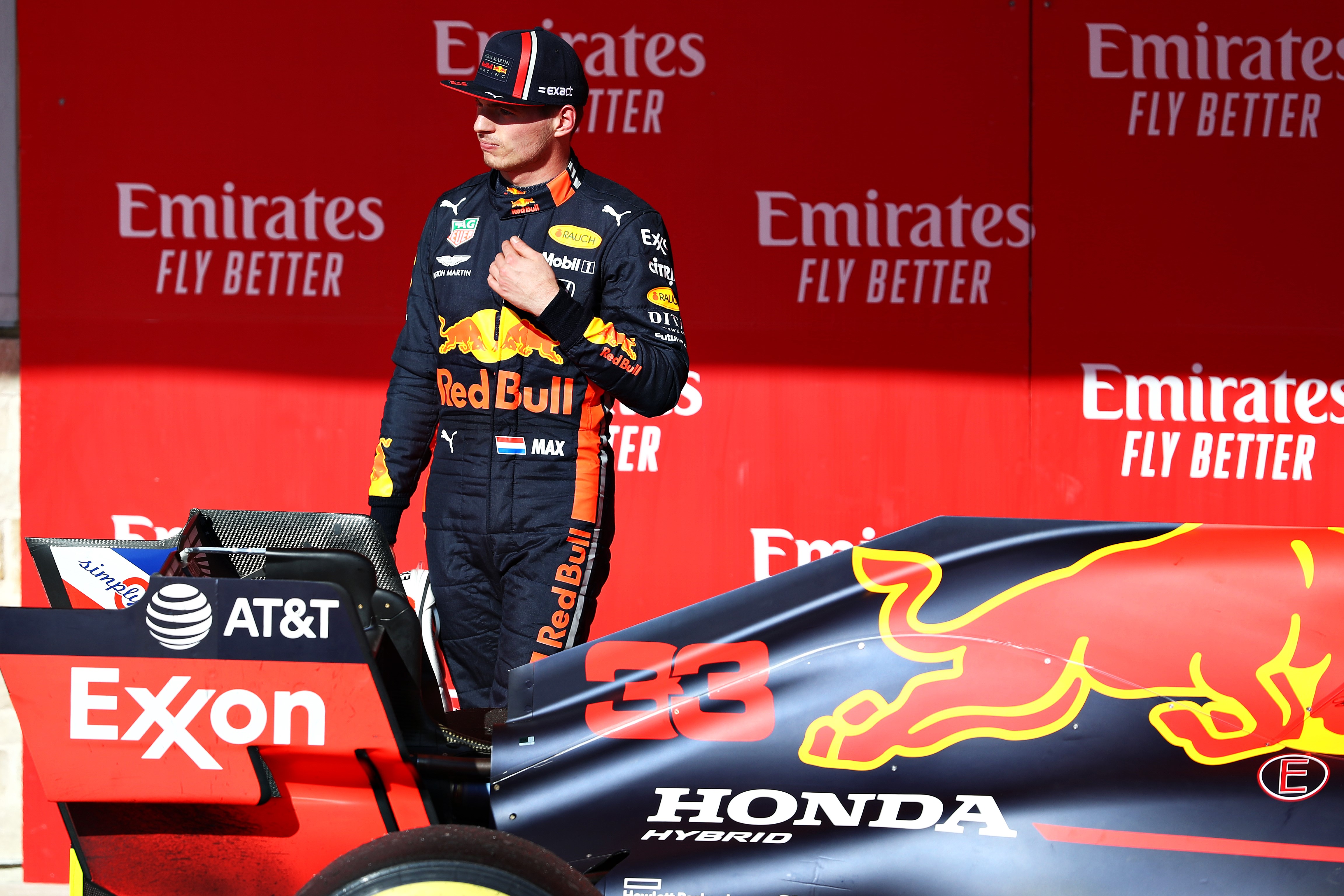 Max Verstappen (Red Bull) au Grand Prix des Etats-Unis d'Amérique 2019