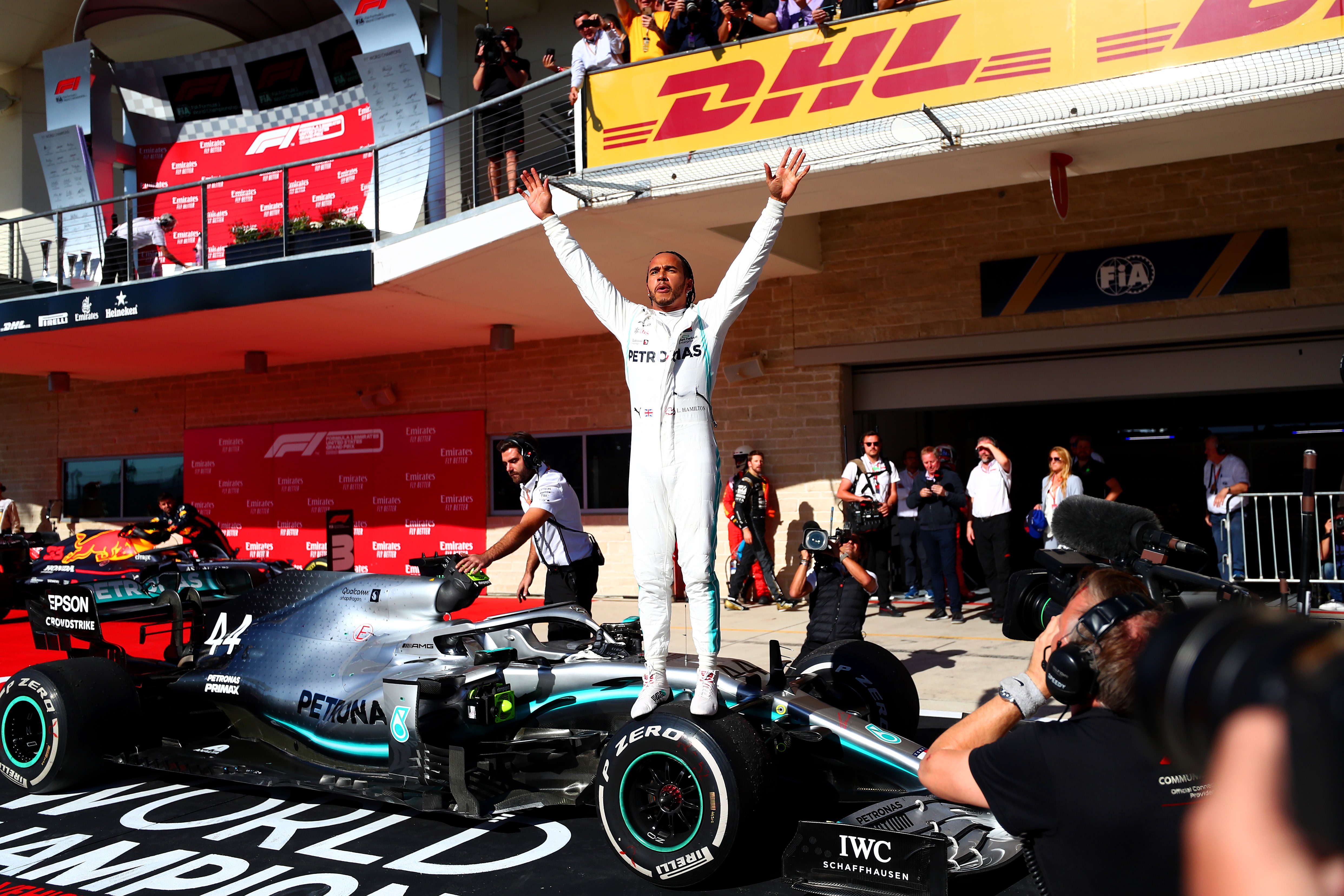 Lewis Hamilton (Mercedes) au Grand Prix des Etats-Unis d'Amérique 2019