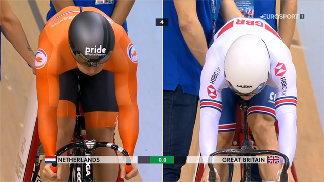 WB Baan Minsk | Nederlanders verslaan Britten in teamsprint finale WB Baan Minsk | Nederlanders verslaan Britten in teamsprint finale