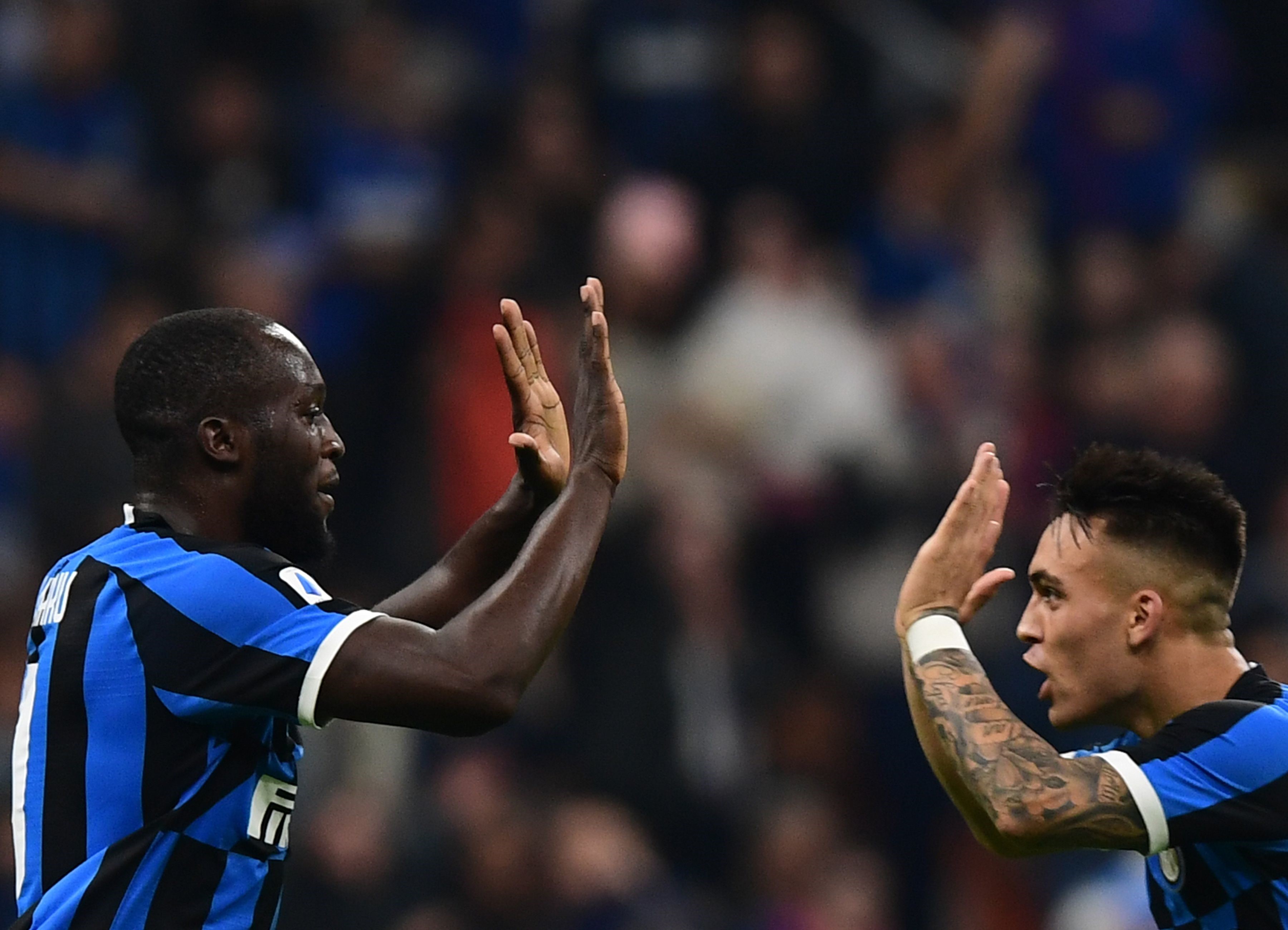 Romelu Lukaku ve Lautaro Martinez