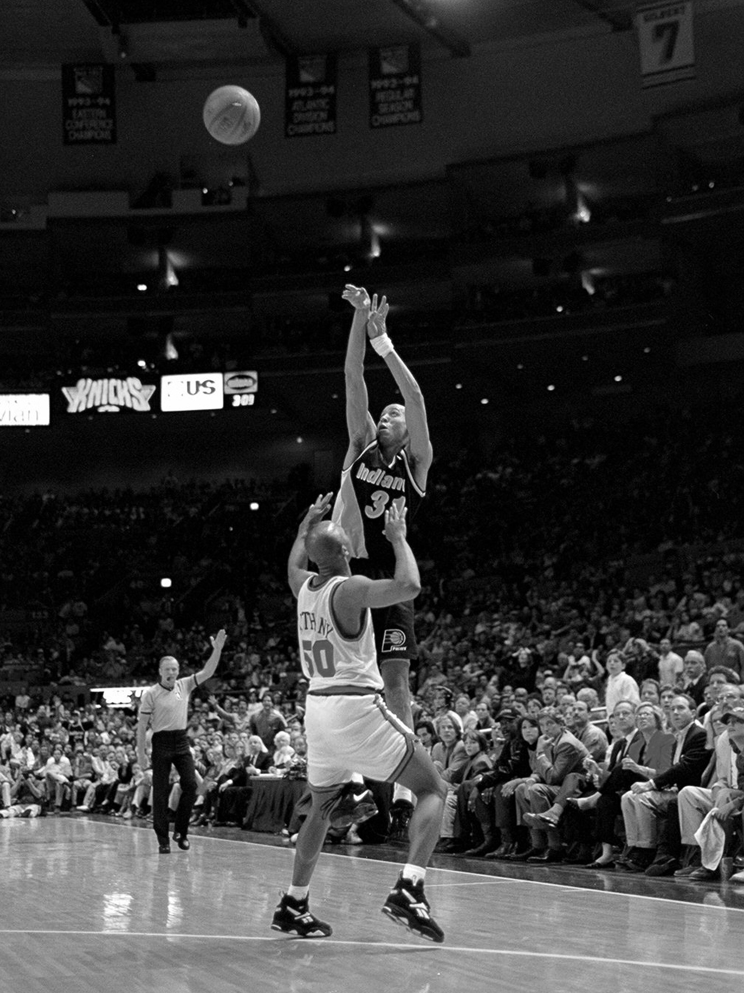 Reggie Miller face aux Knicks