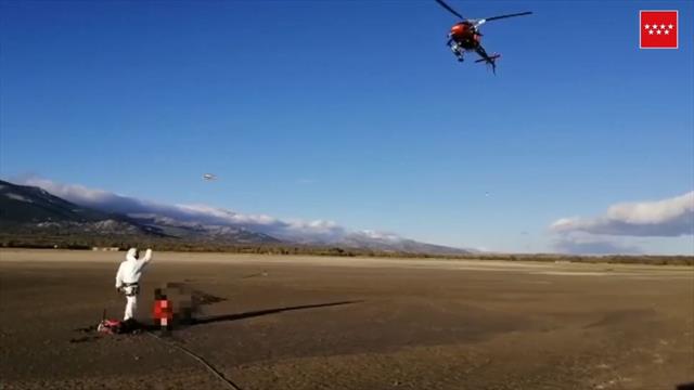 "¡Socorro, el embalse me está tragando!", el agónico rescate a un ciclista atrapado "¡Socorro, el embalse me está tragando!", el agónico rescate a un ciclista atrapado