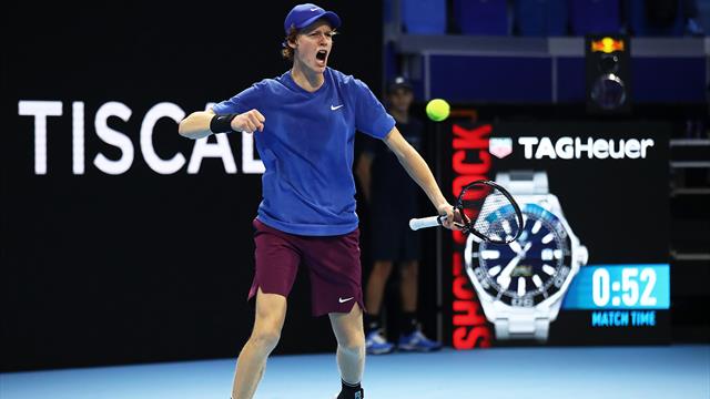 Sinner è il primo semifinalista delle Next Gen ATP Finals: demolito Ymer