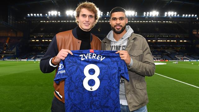 Acht Tore und ein Trikot! Zverev begeistert nach Chelsea-Besuch