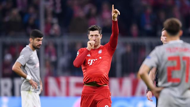 Lewandowski-Torjubel mit besonderer Botschaft