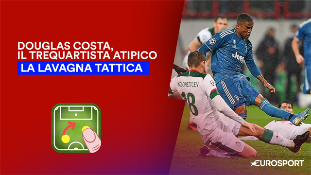 Lavagna tattica: Douglas Costa, il nuovo "10" per la Juventus di Sarri Lavagna tattica: Douglas Costa, il nuovo "10" per la Juventus di Sarri