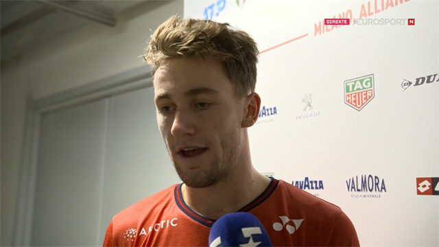 Ruud om motstanderen: – Han leverer jo omtrent en feilfri match Ruud om motstanderen: – Han leverer jo omtrent en feilfri match