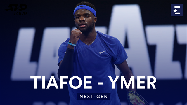 Tiafoe - Ymer : les temps forts Tiafoe - Ymer : les temps forts