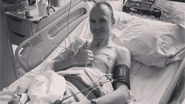 Froome opéré de la hanche et du coude