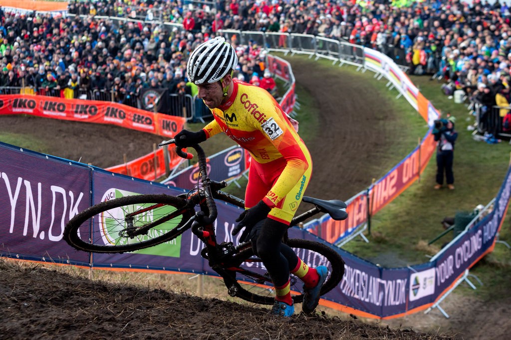 Felipe Orts, en el Mundial de ciclocross