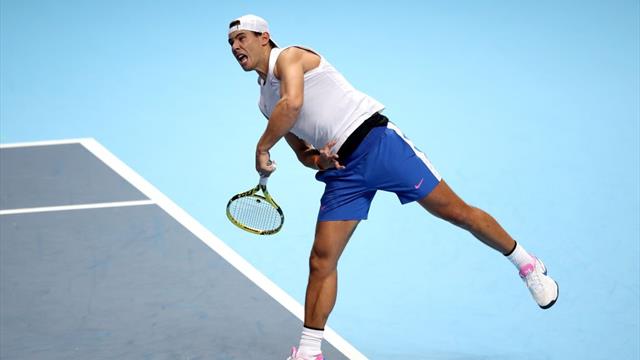 ¡Nadal, a tope! Pone a punto el saque en un entrenamiento de mucho nivel con Berrettini ¡Nadal, a tope! Pone a punto el saque en un entrenamiento de mucho nivel con Berrettini