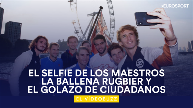 El vídeobuzz: El selfie con más clase del tenis, los maestros antes de la batalla El vídeobuzz: El selfie con más clase del tenis, los maestros antes de la batalla