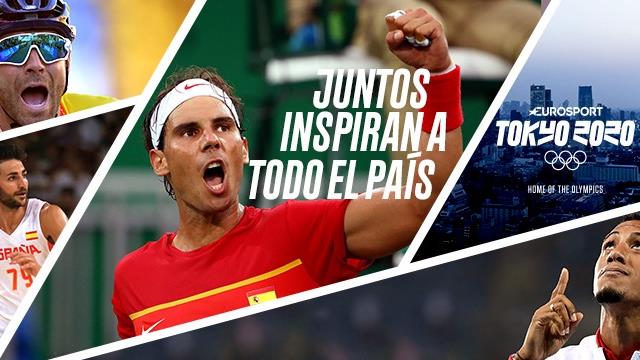 Eurosport sigue la cuenta atrás a los Juegos con los atletas españoles: juntos inspiran a España Eurosport sigue la cuenta atrás a los Juegos con los atletas españoles: juntos inspiran a España