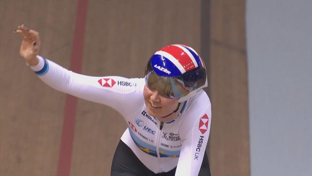 GB roar to gold in Glasgow with women's pursuit victory over Germany GB roar to gold in Glasgow with women's pursuit victory over Germany