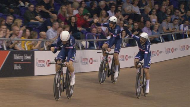 France beat GB to bronze in men's pursuit France beat GB to bronze in men's pursuit