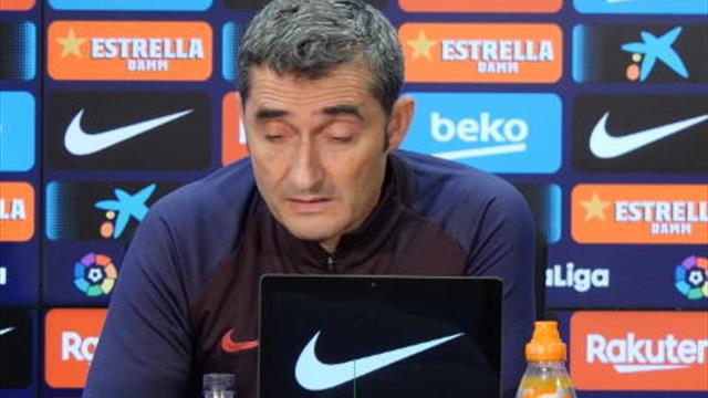 Valverde : "Dembélé doit s'endurcir par moments et être un génie à tous les matches" Valverde : "Dembélé doit s'endurcir par moments et être un génie à tous les matches"