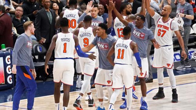 102-106. Morris guía a los Knicks que vencen a Porzingis y a los Mavericks