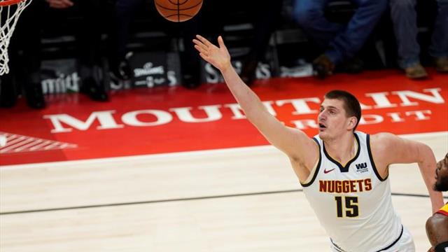 100-97. Jokic sella la victoria de los Nuggets
