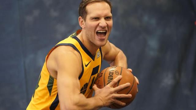 103-100. Un triple de Bogdanovic da la victoria a los Jazz