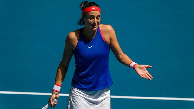 Garcia n'a pas vu le jour, heureusement Mladenovic avait offert le premier point