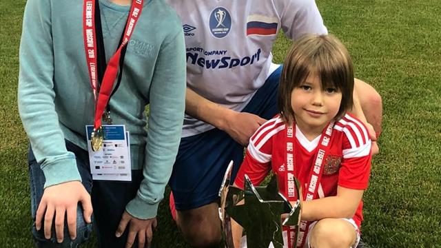 Шестилетний сын Аршавина признан игроком недели академией «Барселоны»