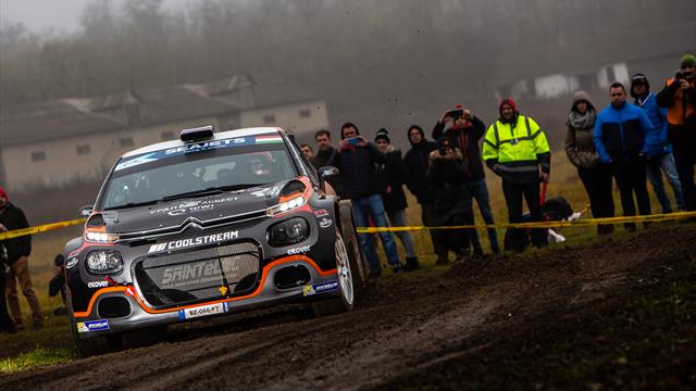 Candidat au titre ERC, Lukyanuk creuse l’écart dans la boucle matinale au Rally Hungary