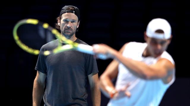 ATP Finals 2019: Moyá ve el saque de Nadal listo "en un 80 %"